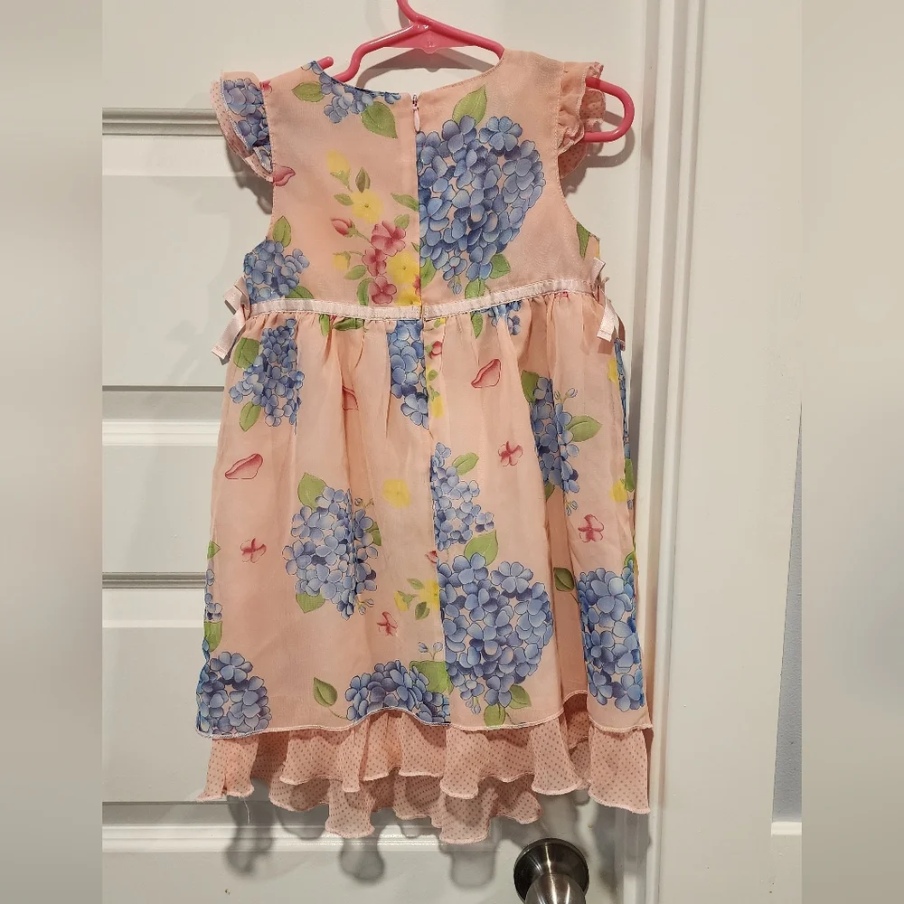 The Children's Place Pink Ruffled Tiered Y2K Sundress - Picture 6 of 7